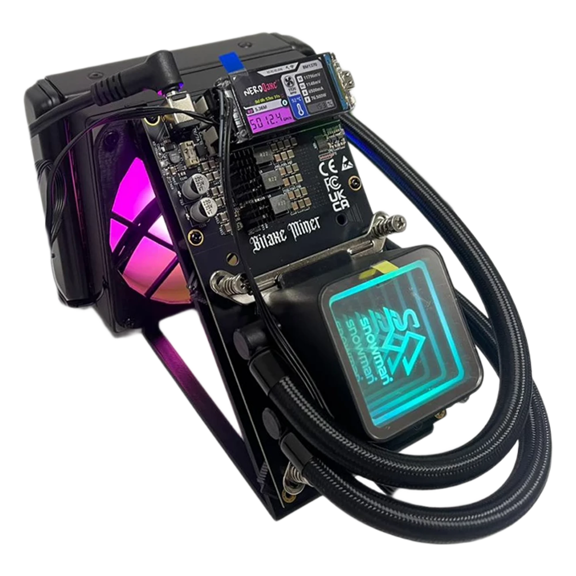 NerdMiner NerdQaxe Plus Plus  Hydro (4.8TH)