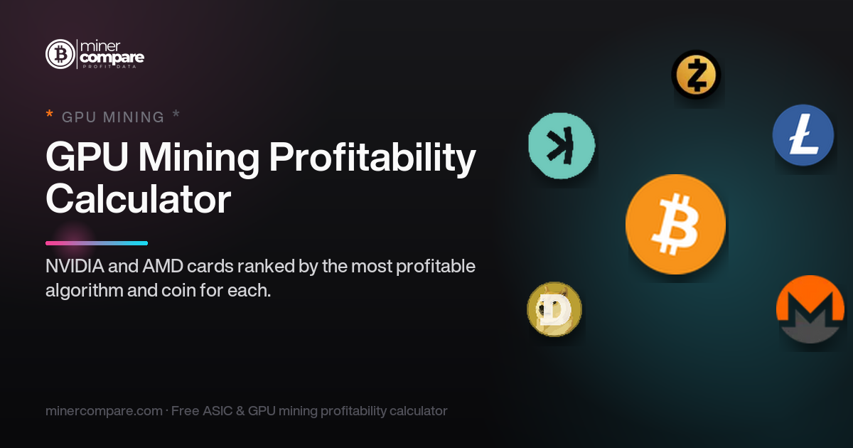 Best GPU for Mining: GPU Mining Profit Calculator